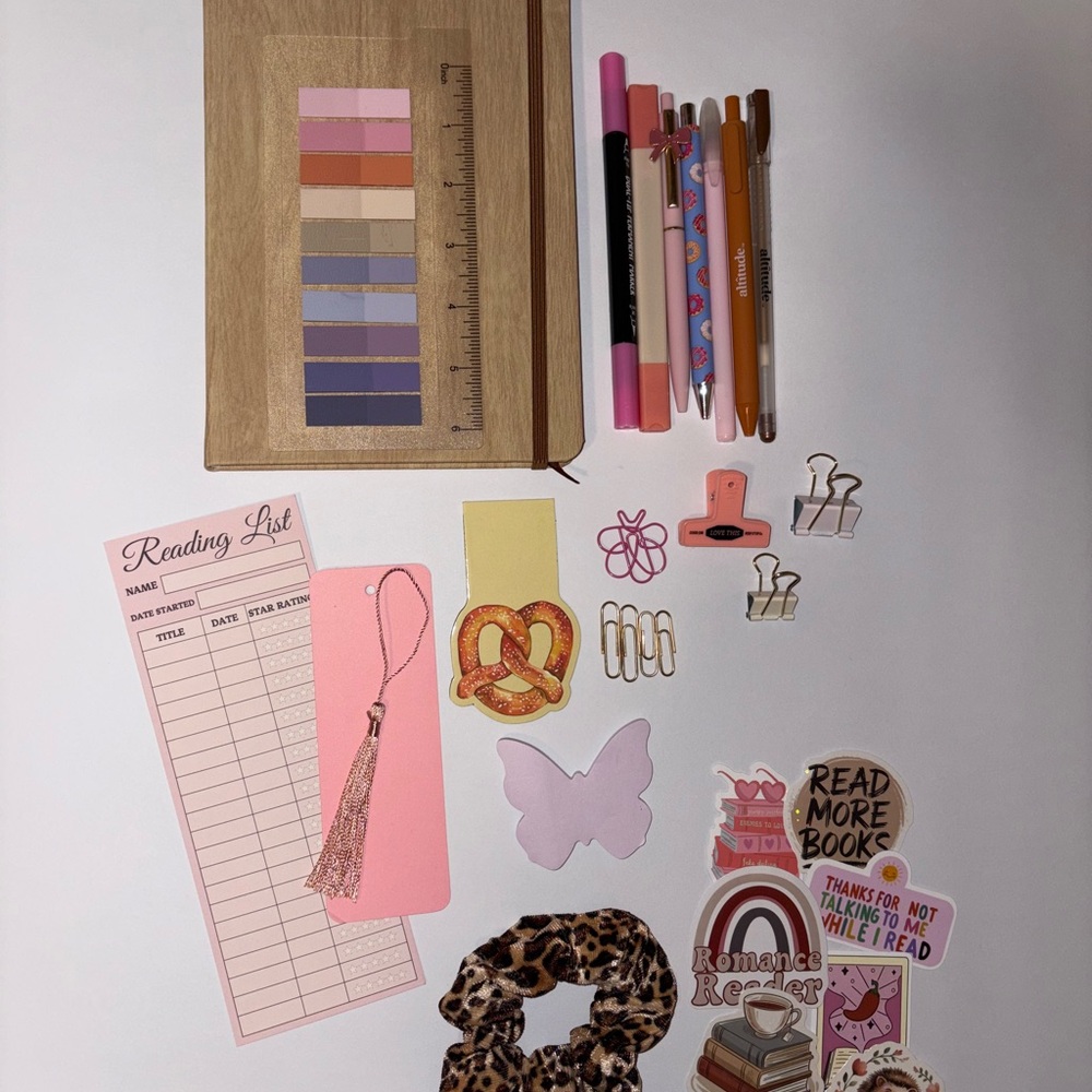 Colorful Stationery Set with Stickers